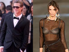 Los fans reaccionan a las especulaciones de que Brad Pitt y Emily Ratajkowski están saliendo