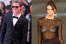 Los fans reaccionan a las especulaciones de que Brad Pitt y Emily Ratajkowski están saliendo