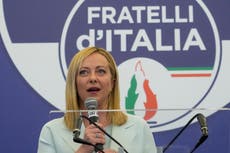 Meloni se dispone a ser la 1ra mujer en gobernar Italia