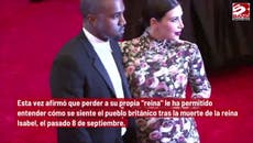 Así comparó Kanye West su divorcio con la muerte de la reina Isabel II