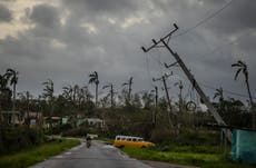 El huracán Ian deja Cuba a oscuras