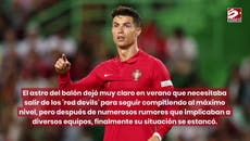 La madre de Ronaldo prevé regreso de CR7 a Portugal