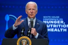 Biden pide participación de todos en lucha contra el hambre