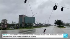  Estas son las enormes inundaciones que dejó el huracán Ian