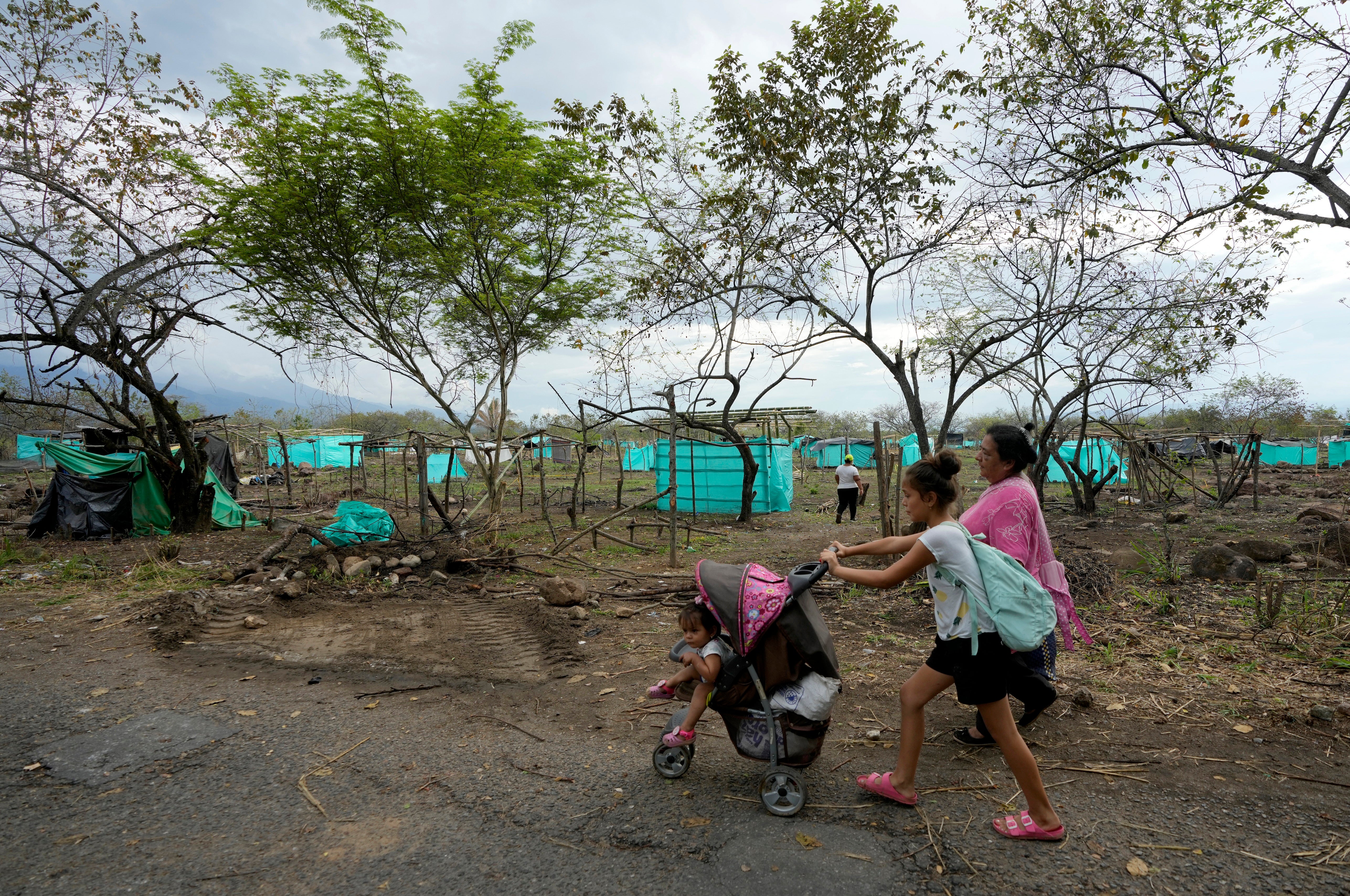 COLOMBIA-INVASIÓN DE TIERRAS
