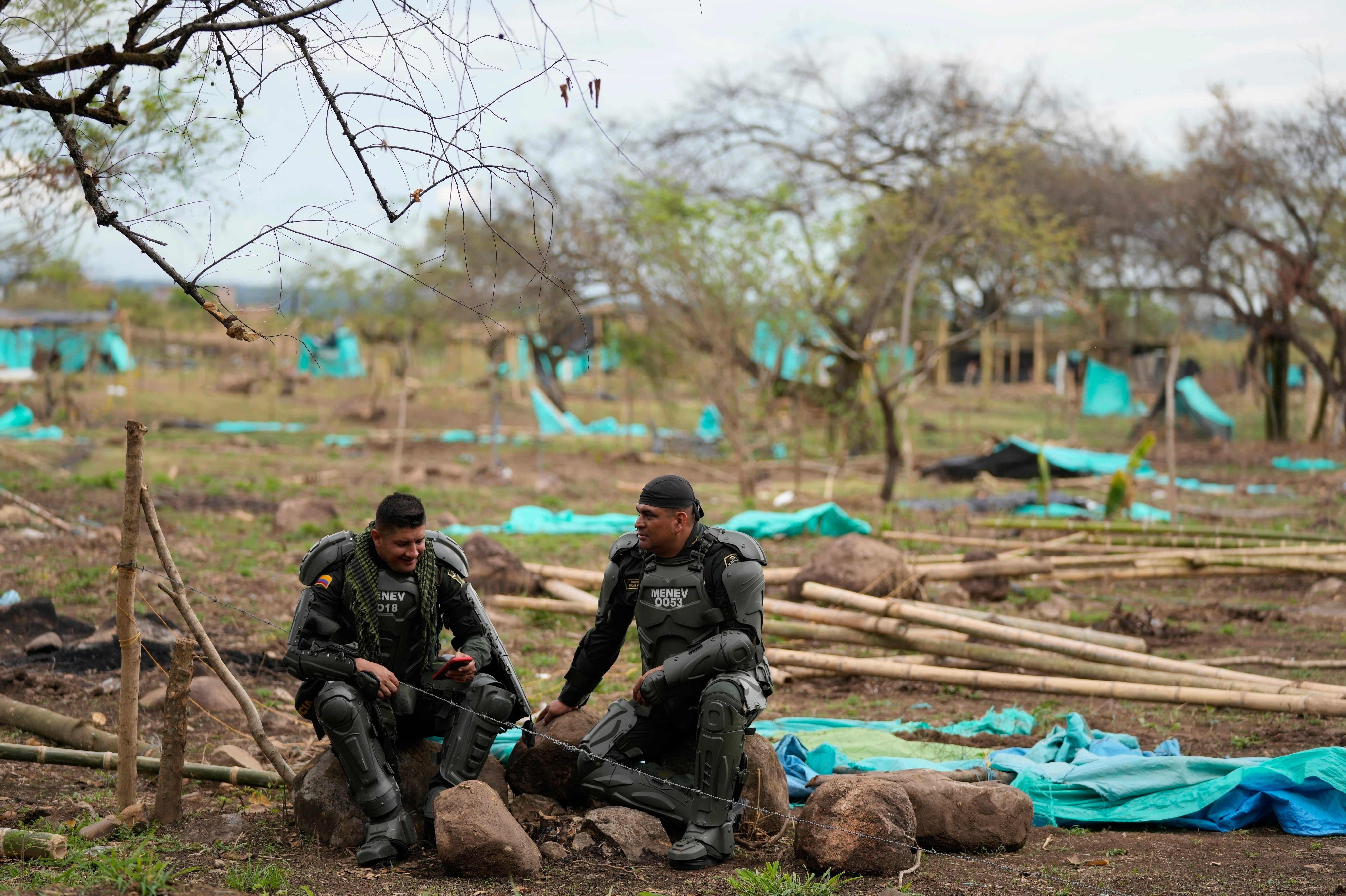 COLOMBIA-INVASIÓN DE TIERRAS