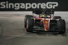Leclerc gana la pole para el GP de Singapur