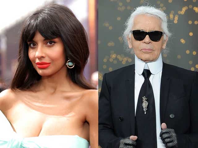 Jameela Jamil condena la decisión de honrar a Karl Lagerfeld con el tema Met Gala