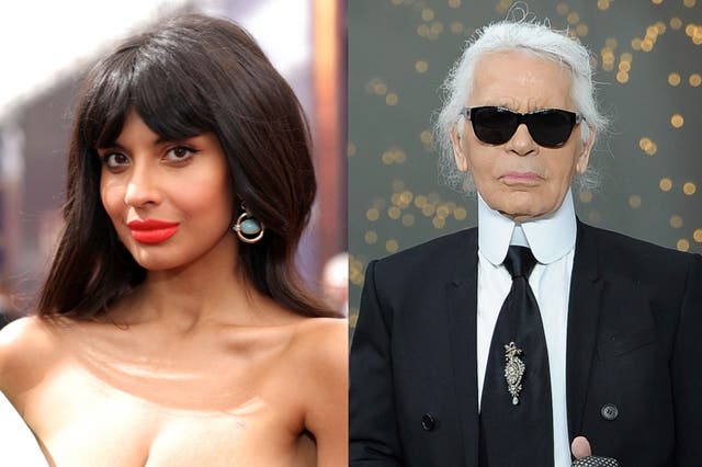 Jameela Jamil condena la decisión de honrar a Karl Lagerfeld con el tema Met Gala