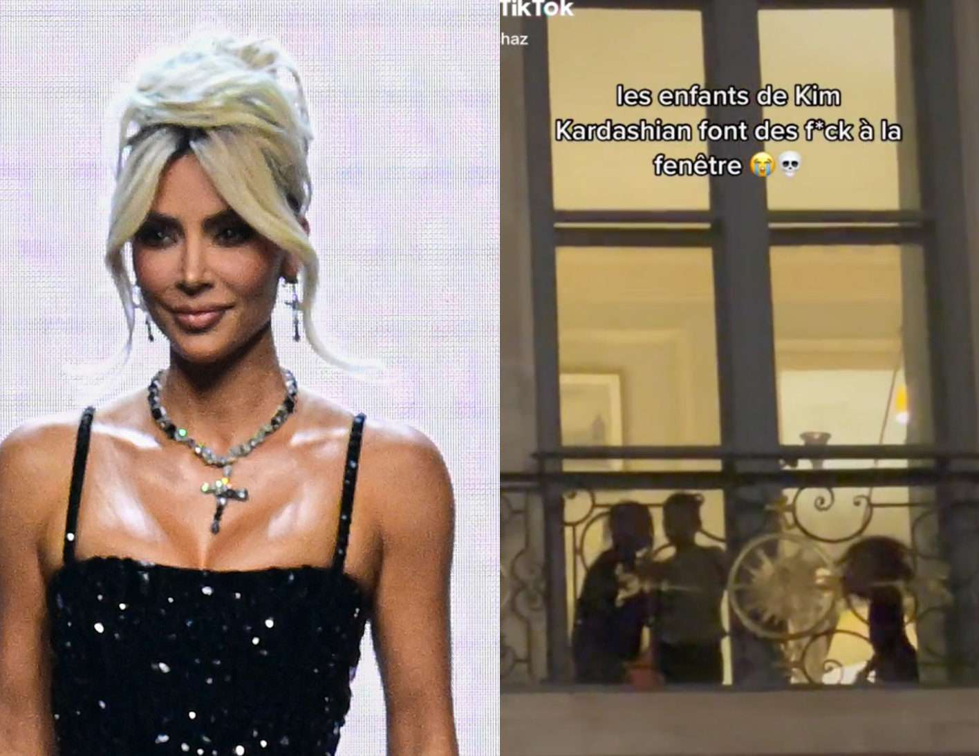 Hijo de Kim Kardashian genera debate sobre la privacidad luego de mostrarle el dedo a un fan que lo filmaba