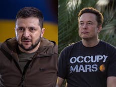Zelensky responde a la “descabellada” encuesta en Twitter de Elon Musk sobre la paz entre Rusia y Ucrania