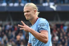 La voracidad goleador de Haaland evoca a Messi y Cristiano