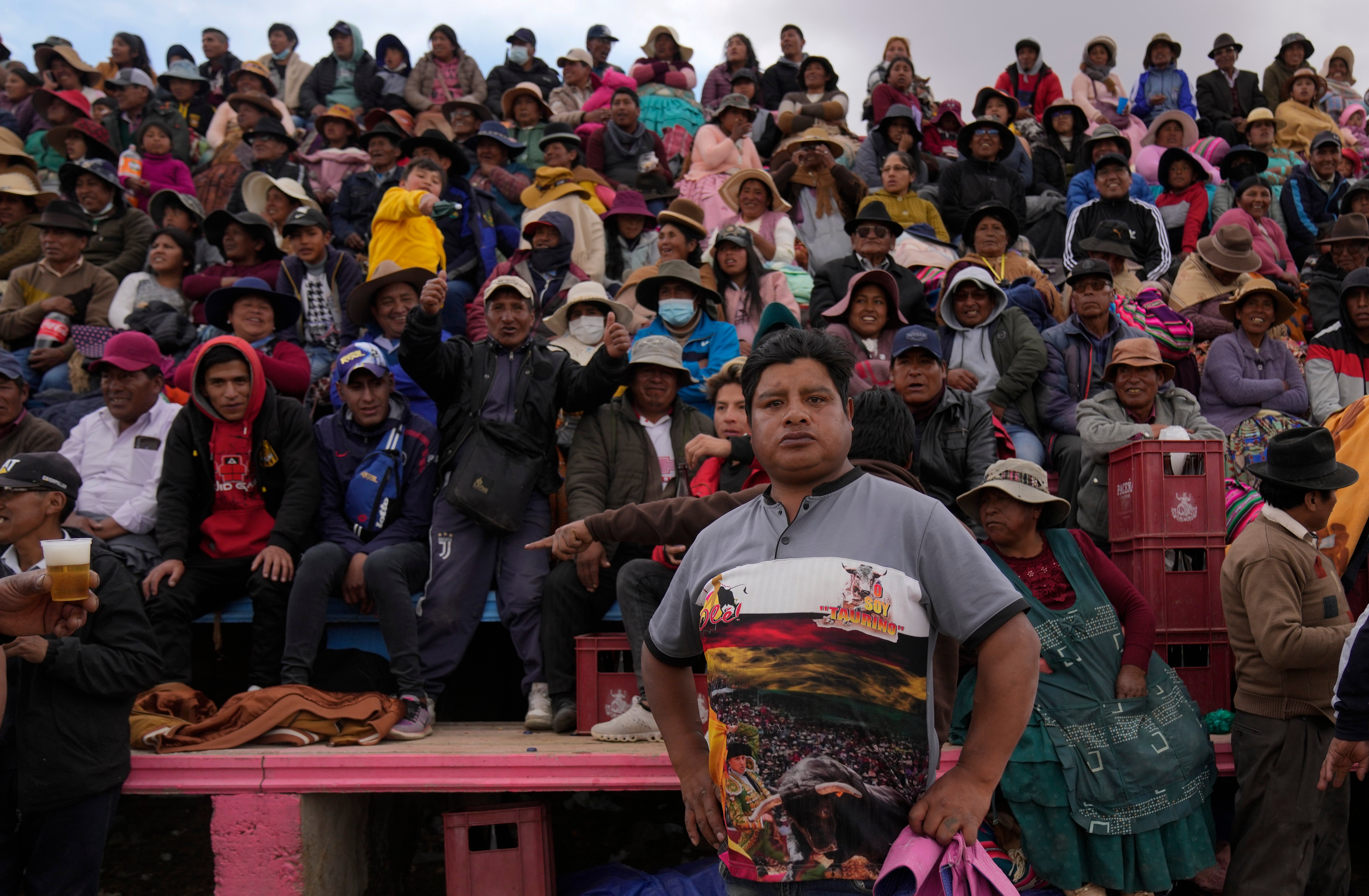 APTOPIX BOLIVIA-FIESTA TAURINA