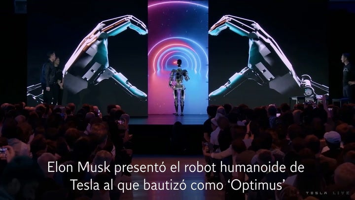 Este es ‘Optimus’ el impresionante robot humanoide de Elon Musk