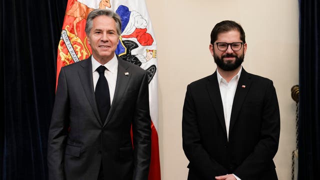 Secretario de Estado de EEUU se reúne con Boric en Chile | Independent Español