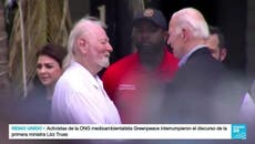 Así fue la visita del presidente Biden a las zonas devastadas en Florida