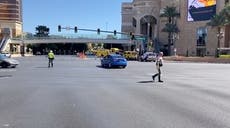 Apuñalamiento masivo afuera de un casino de Las Vegas deja dos muertos y seis heridos