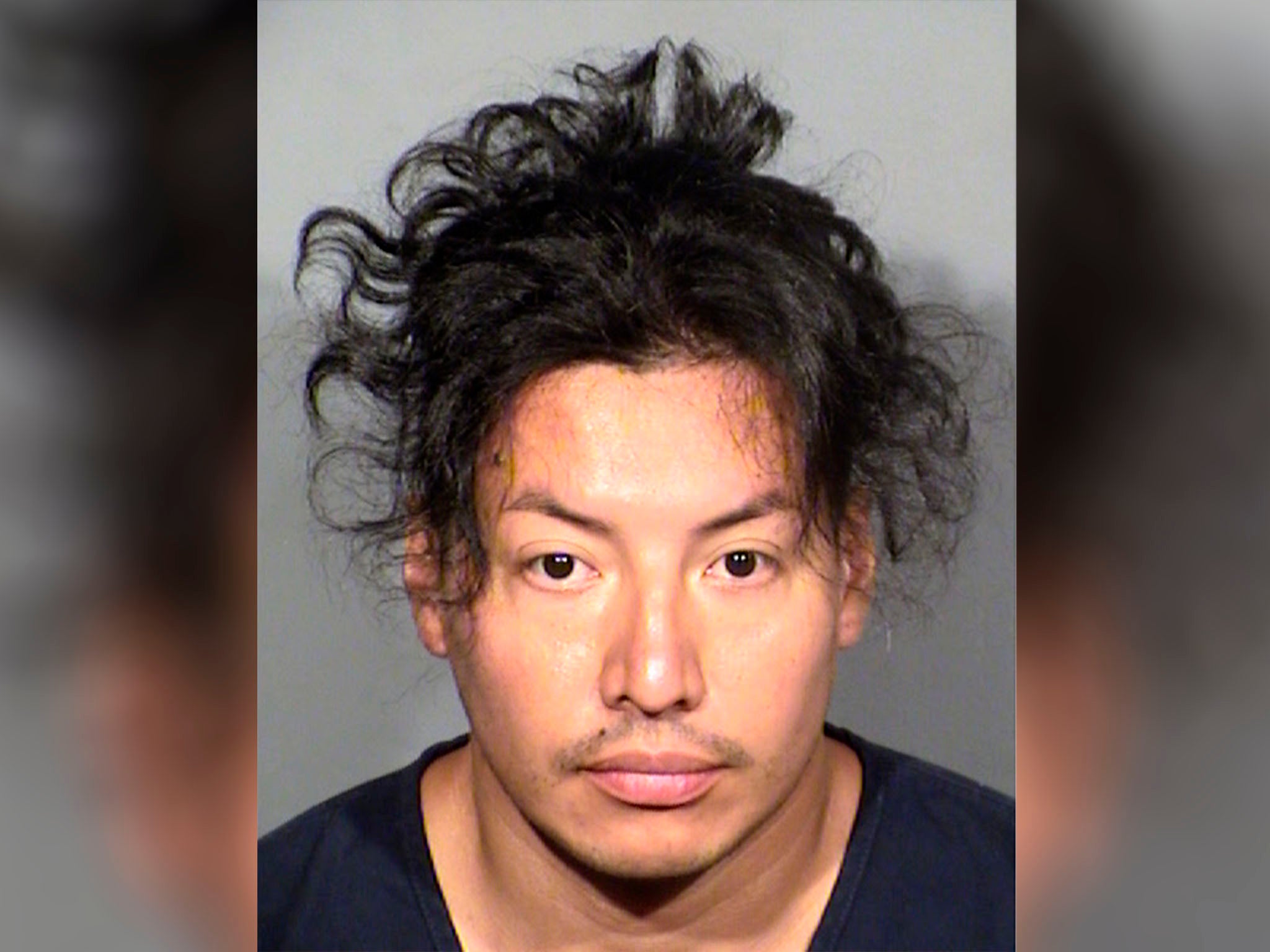 Yoni Barrios, de 32 años, está acusado de emprender una serie de apuñalamientos al azar en la acera del Las Vegas Boulevard