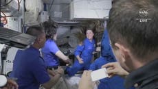 Cuatro nuevos miembros llegan a la Estación Espacial Internacional