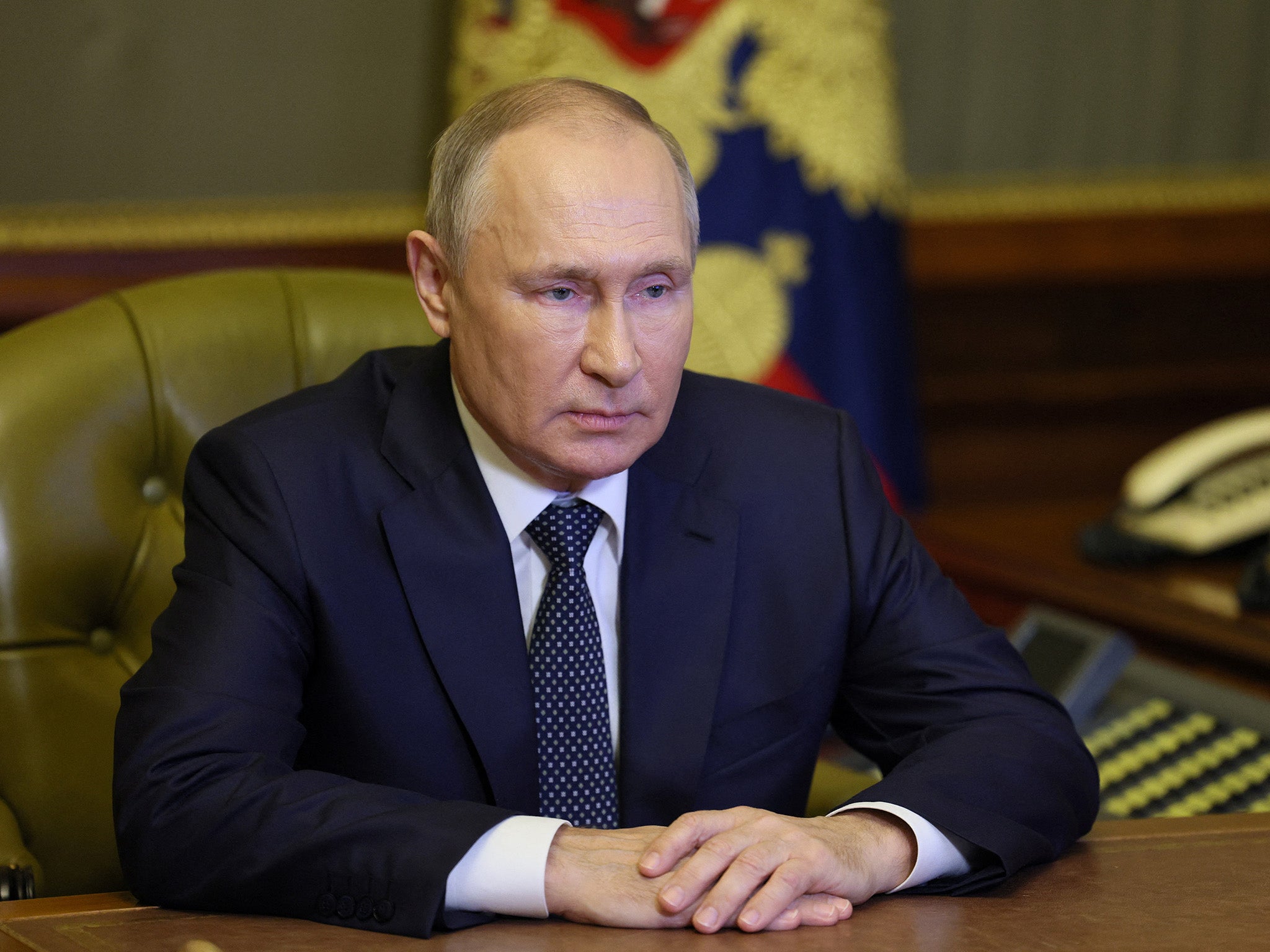 Putin se dirige al Consejo de Seguridad ruso tras los ataques
