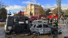 Rusia responde a Ucrania con oleada de ataques aéreos al centro de Kyiv 
