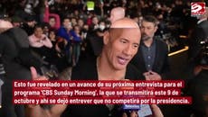 Dwayne Johnson, ‘The Rock’ no buscará la presidencia de Estados Unidos