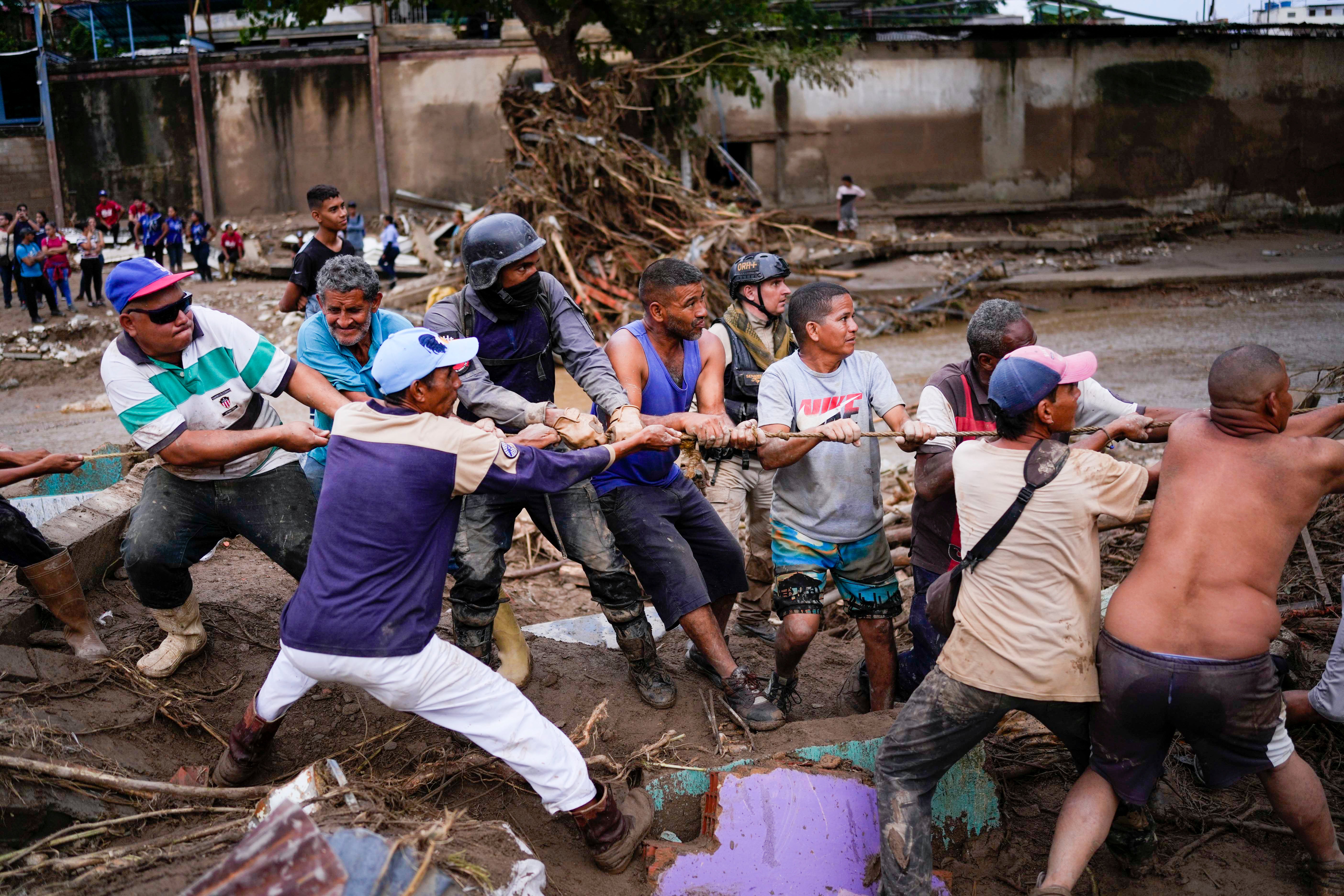 APTOPIX VENEZUELA-INUNDACIONES