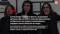 Ozzy Osbourne pintó con sangre de tiburón su cuarto de hotel