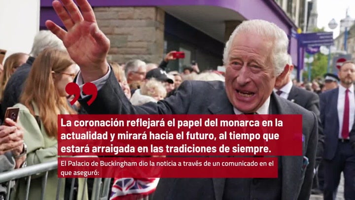 Coronación del rey Carlos III se realizará en mayo de 2023