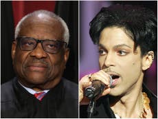 Twitter se llenó de críticas contra el juez Clarence Thomas por decir que solía ser fan de Prince