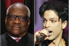 Twitter se llenó de críticas contra el juez Clarence Thomas por decir que solía ser fan de Prince