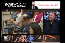 Alex Jones reaccionó en vivo al cuantioso veredicto durante la transmisión del programa Infowars