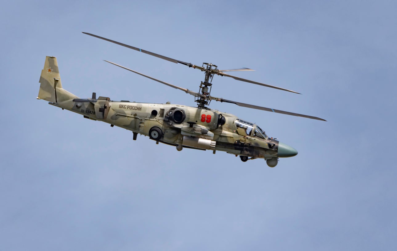 Tropas ucranianas derribaron cuatro helicópteros en menos de 20 minutos