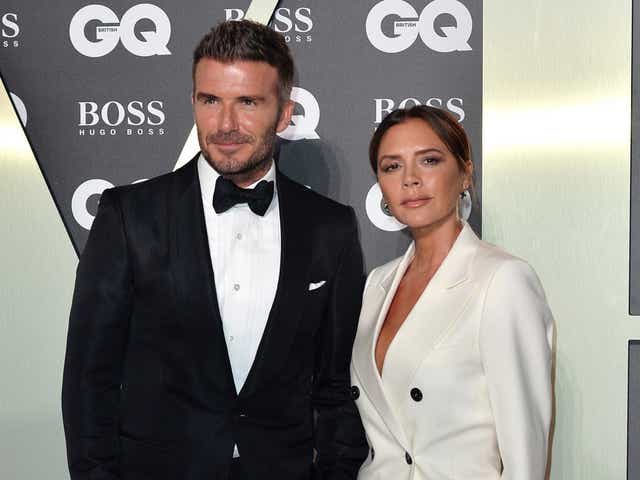 David Beckham y Victoria Beckham asisten a los premios GQ Men Of The Year Awards 2019 en Tate Modern