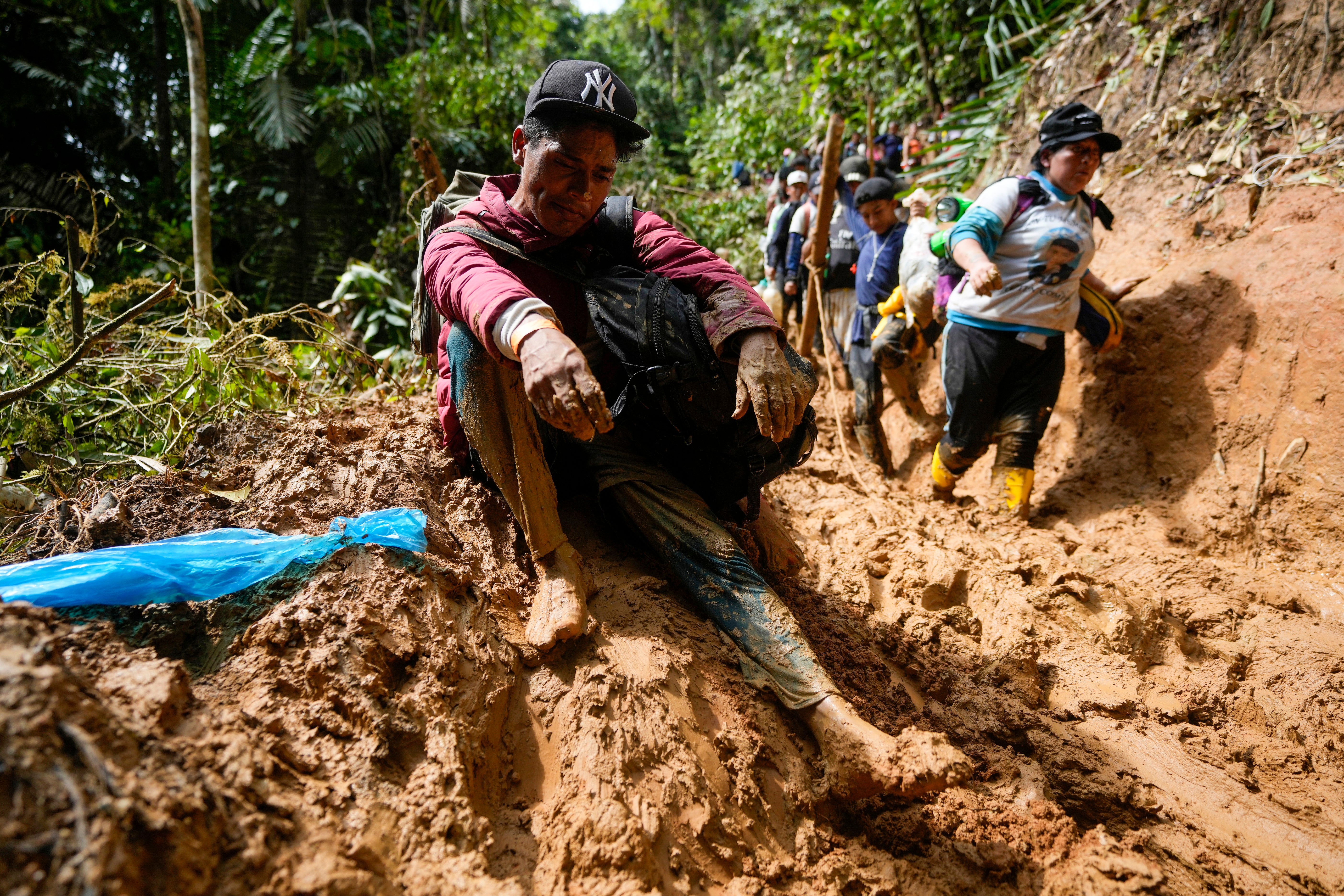 APTOPIX COLOMBIA-VENEZOLANOS DARIÉN