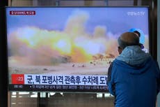 Norcorea dispara más proyectiles hacia frontera con el Sur