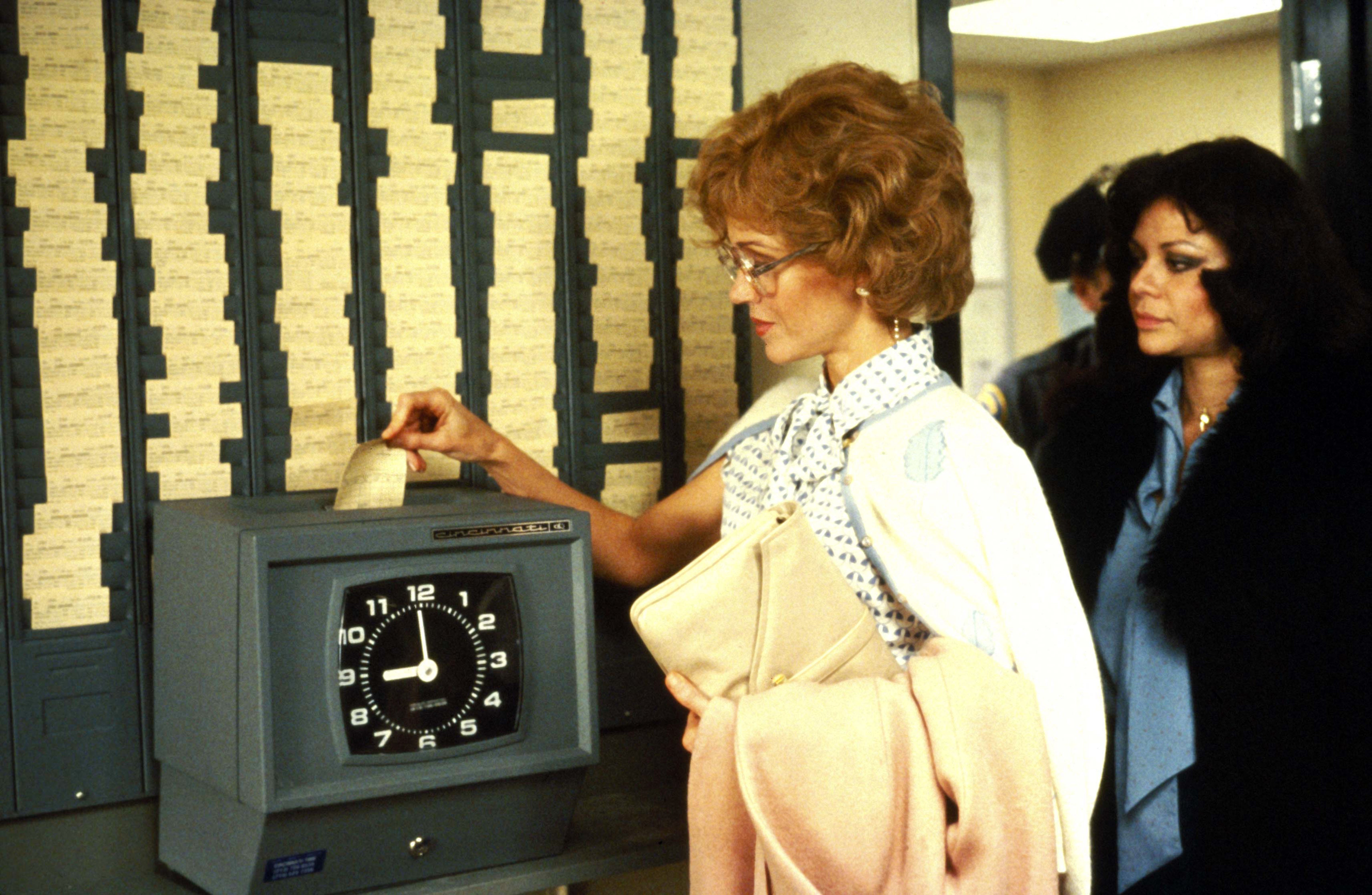 Fonda también protagonizó la comedia de 1980 ‘9 to 5’ sobre sexismo en el trabajo