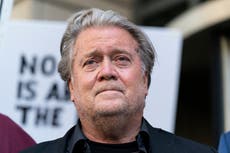Bannon, aliado de Trump, aguarda sentencia por desacato