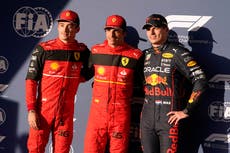 Sainz saldrá 1ro en GP de EEUU; Verstappen largará 2do