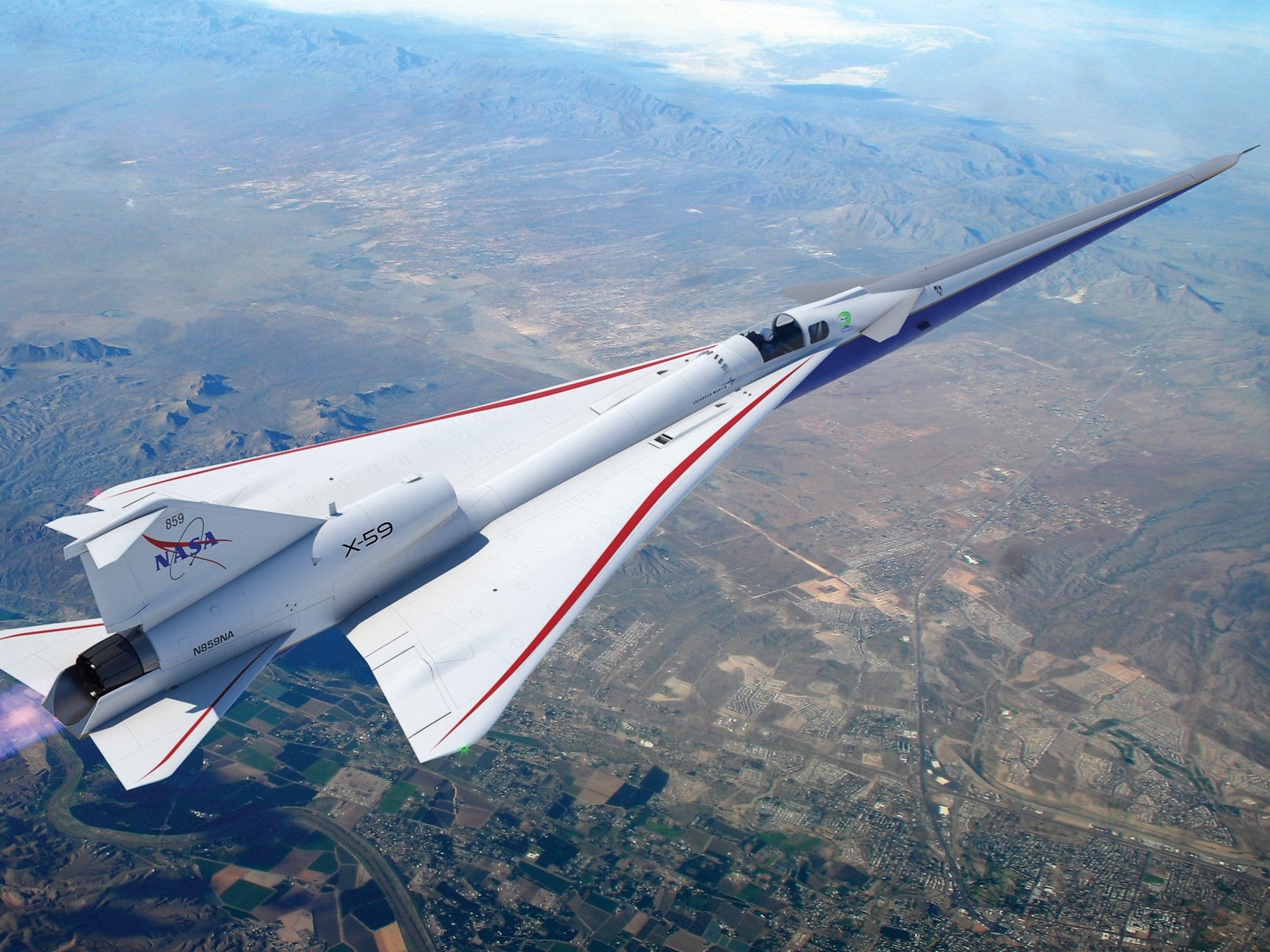El X-59 de la NASA es fundamental para la misión de la agencia espacial de EE.UU. de recuperar los viajes supersónicos comerciales