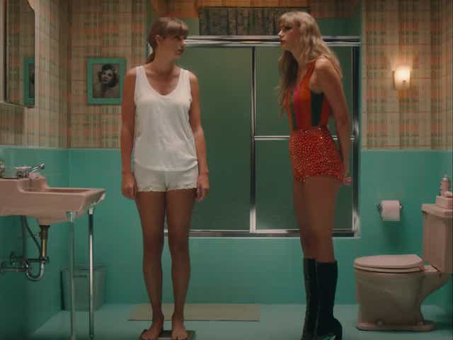 Taylor Swift en el video musical de su canción 'Anti-Hero'