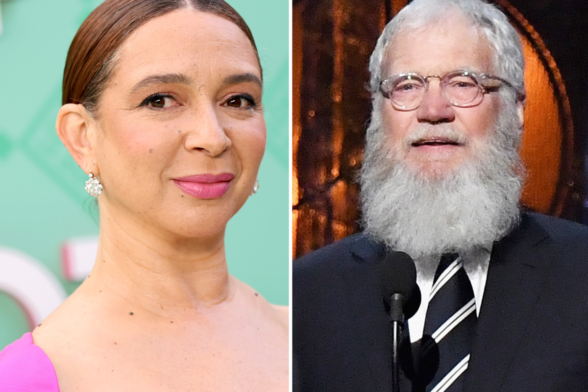 Maya Rudolph recuerda momento difícil cuando David Letterman pronunció ...