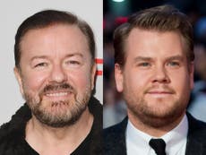 James Corden repitió “palabra por palabra” un chiste de Ricky Gervais, pero el comediante lo defendió