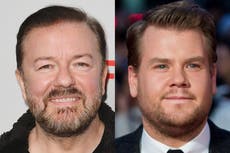 James Corden repitió “palabra por palabra” un chiste de Ricky Gervais, pero el comediante lo defendió