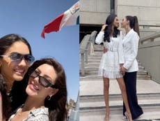La gente reacciona al anuncio de Miss Argentina y Miss Puerto Rico de que se casaron en secreto