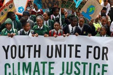Jóvenes activistas climáticos: "Los adultos no escuchan"