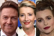 Emma Thompson nunca se percató del romance entre su exesposo Kenneth Branagh y Helena Bonham Carter