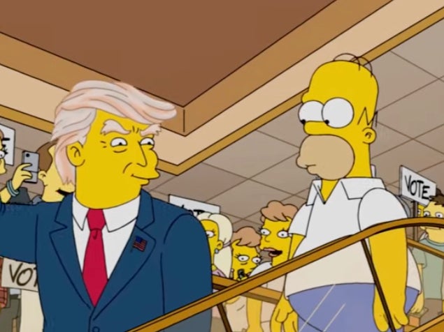 Uno de los guionistas de ‘Los Simpson’, Dan Greaney, predijo la presidencia de Donald Trump en un episodio del año 2000