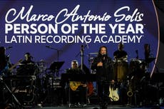 Solís celebra como Persona del Año de los Latin Grammy