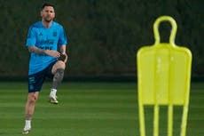 Messi entrena con normalidad y lleva calma a la selección argentina